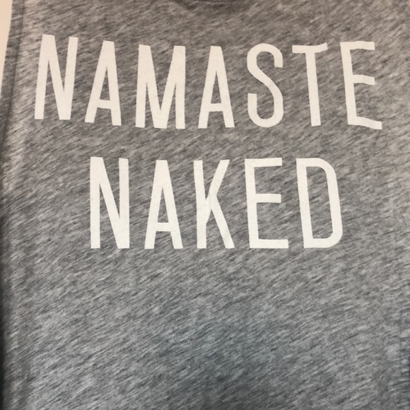 ALO Yoga Namaste Naked muscle tank | S | Gray - Picture 3 of 5
